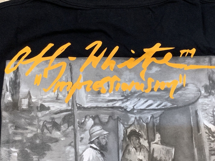 「開箱」Off-White 側腰包 & 當季印象派 Tee