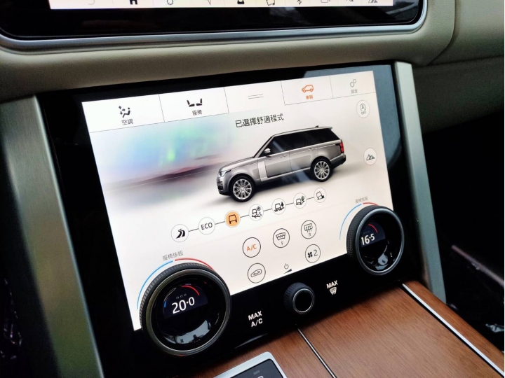 【開箱】2019 Range Rover 3.0SCV6 Vogue內裝圖分享