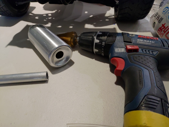 汽油遙控車消音器diy