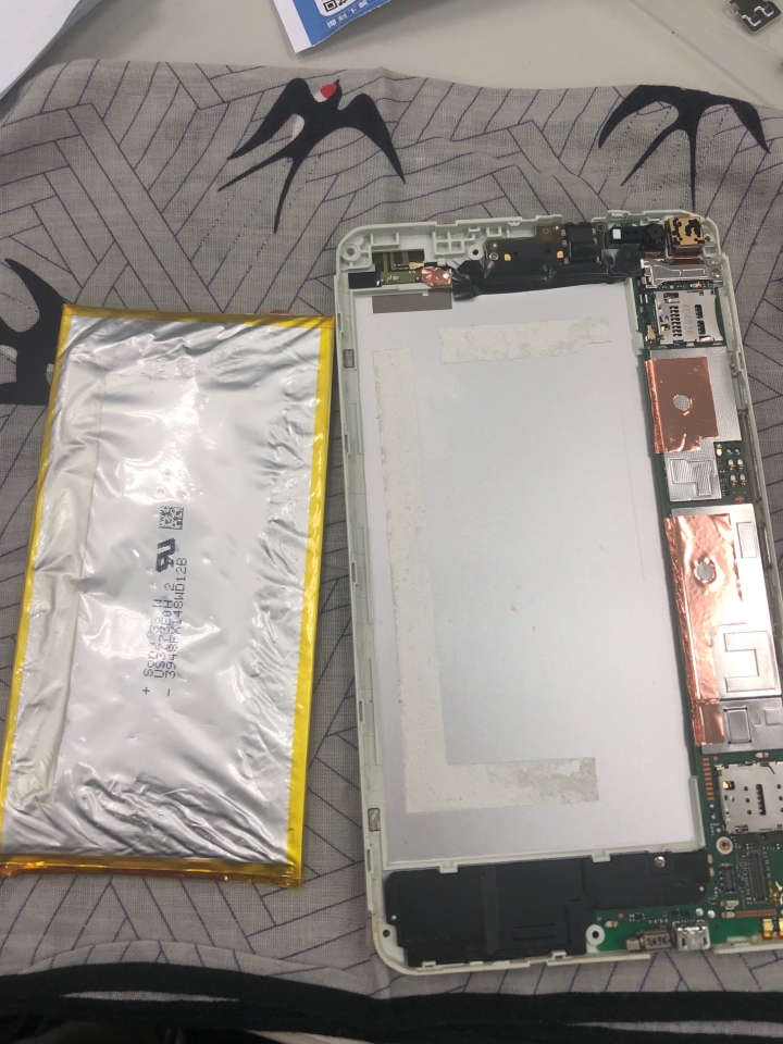 2014年出廠華為MediaPad X1 DIY換電池