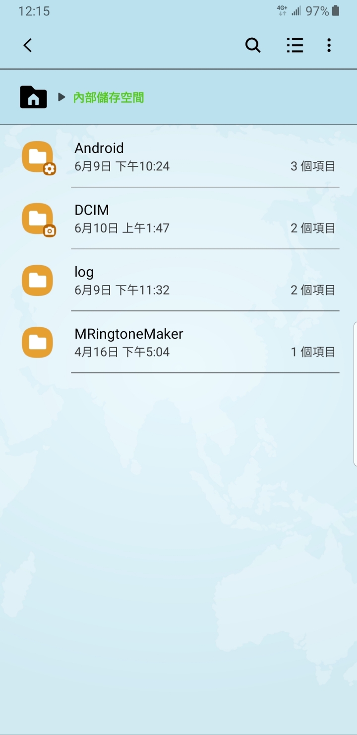 手機中的log資料夾