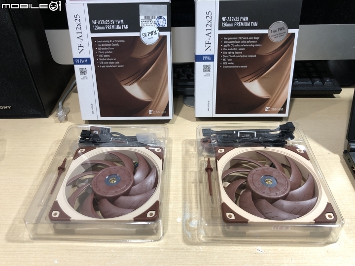 貓頭鷹 Noctua 5V風扇開箱