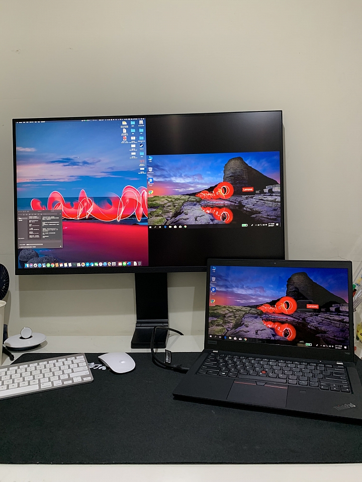 [開箱] Samsung 32" Space Monitor - S32R750UEC
