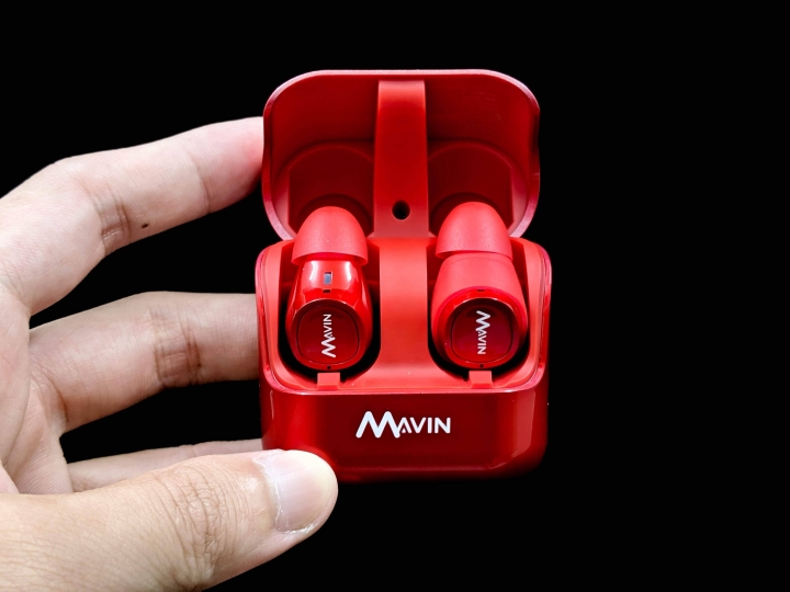 [開箱] 鋼鐵人紅！MAVIN Air-X 真無線藍牙耳機