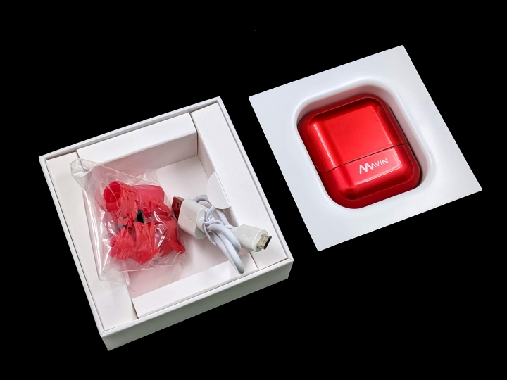 [開箱] 鋼鐵人紅！MAVIN Air-X 真無線藍牙耳機