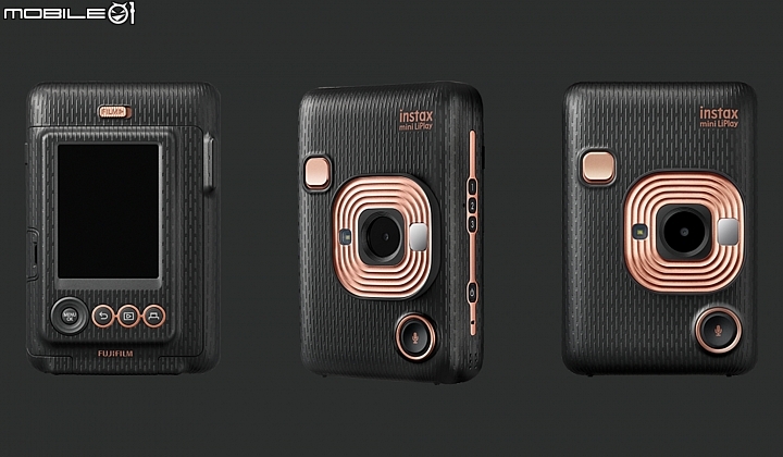 【新訊】富士 instax mini LiPlay 全新登場！拍攝、列印、收音一次搞定，續航力高達 100 張！