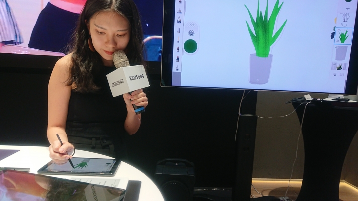 CSK務實版的Samsung Galaxy Tab A 8.0”(2019) with S Pen畫出FUN旅遊體驗會分享