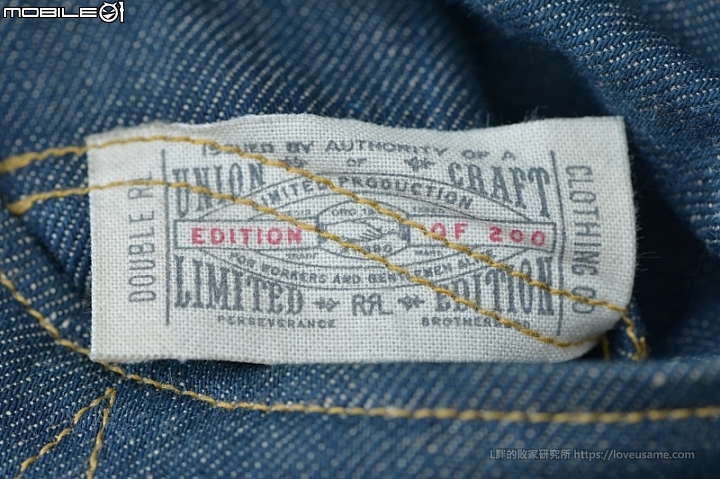 [豪神降臨] RRL Sacramento Jean 原色限量牛仔褲