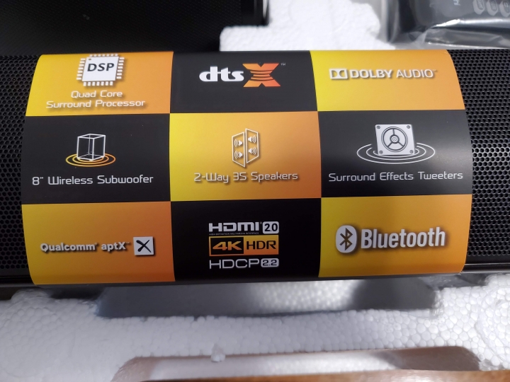 開箱Nakamichi shockwafe pro 7.1 DTS-X~爽度滿點!!!