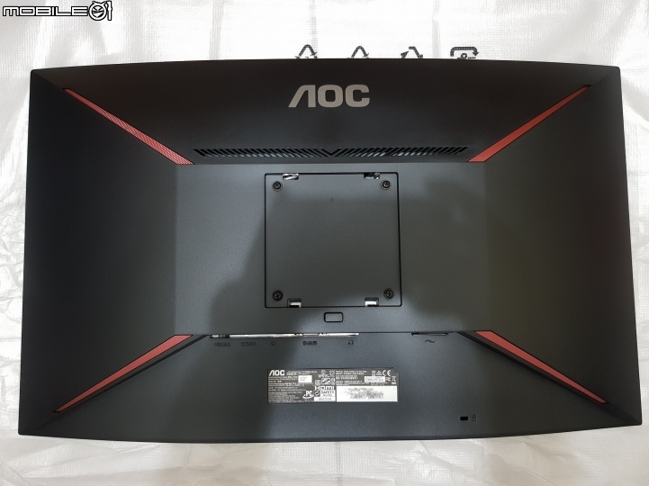 AOC C27G1 新買的曲面螢幕開箱