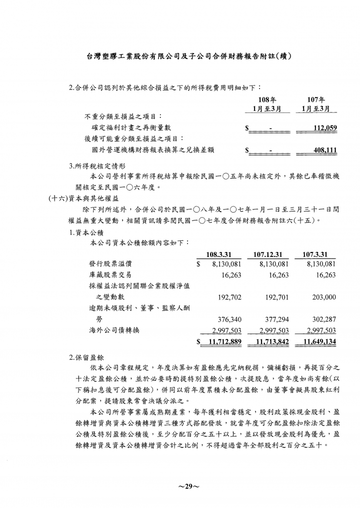 關於財報當中的業外收入