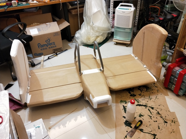風之谷的滑翔翼製作