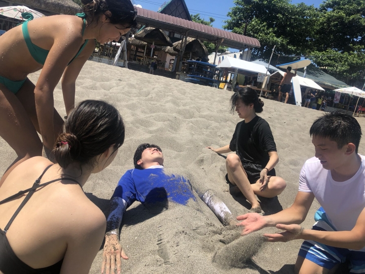 三灣 San Fernando 百島國家公園 Hundred isiands 2天一夜 菲律賓語言學校
