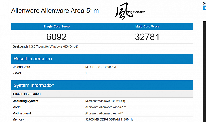 Dell Alienware Area-51m 17吋大改款與高效能解析