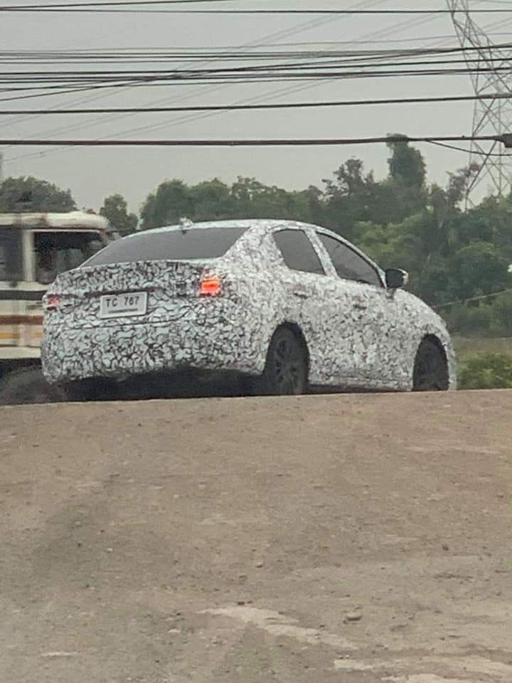 Honda City大改款來了！偽裝車補捉照！