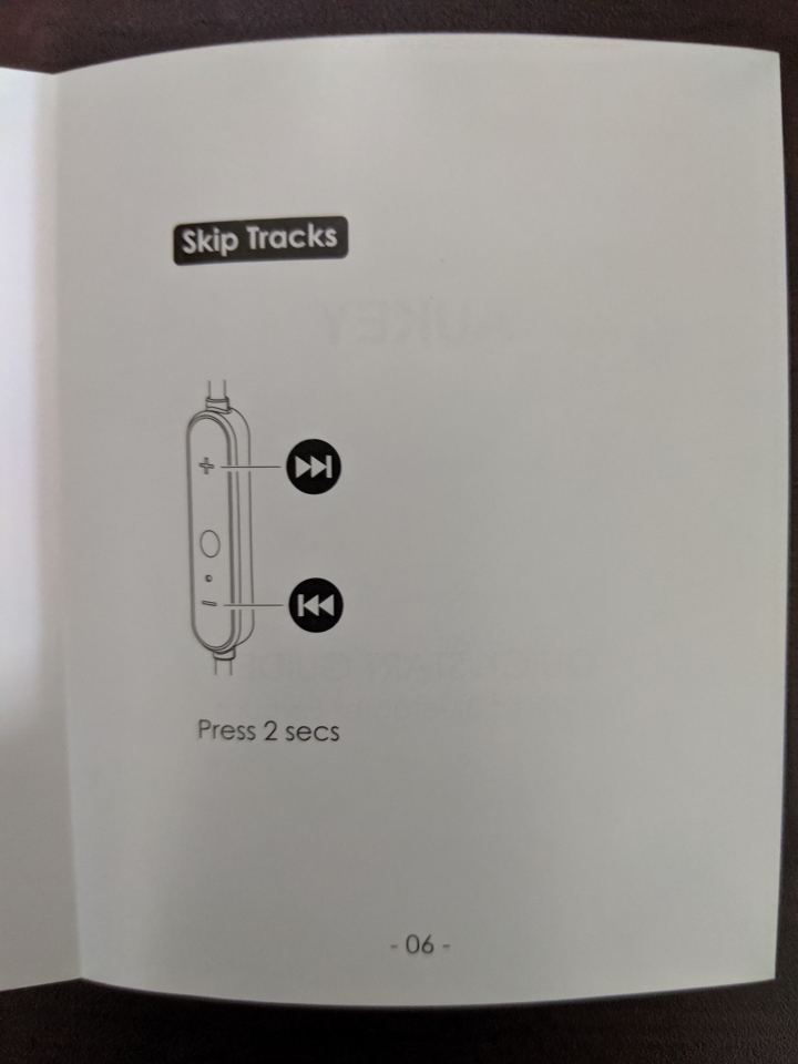 Aukey BP-E60 藍芽耳機 （Type-C充電）開箱