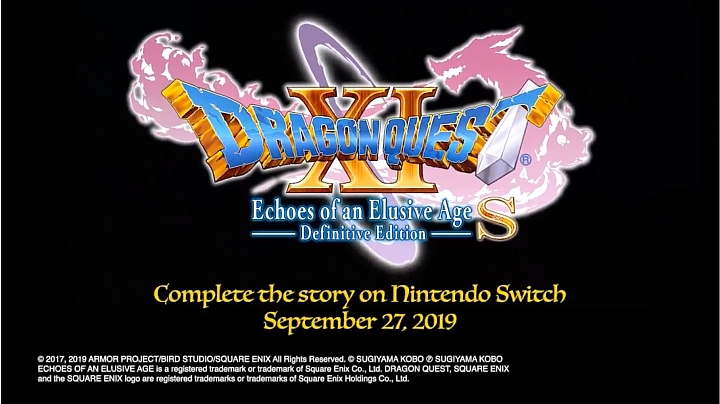 【E3 19】2D3D任你選！《勇者鬥惡龍 XI S 尋覓逝去的時光 》9/27開賣