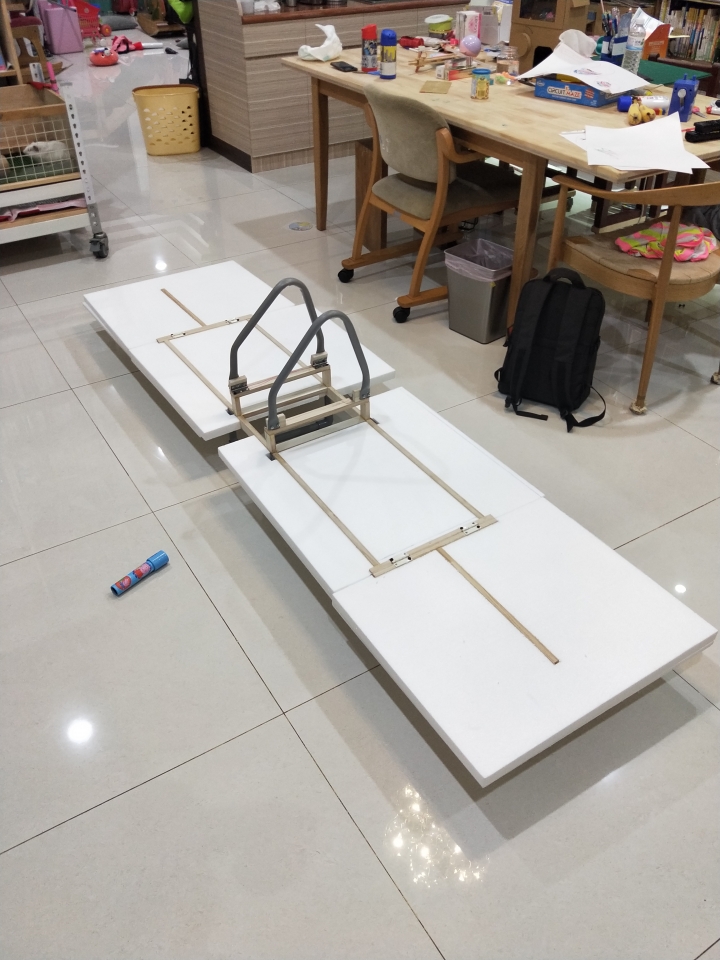 風之谷的滑翔翼製作