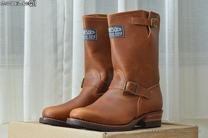 [步步驚心] Wesco ‘1939’ 100th Anniversary Engineer Boot (British Tan)