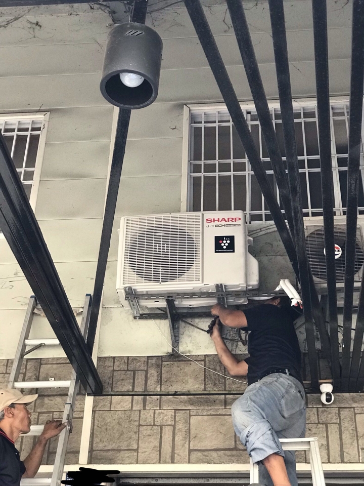 SHARP 變頻冷氣開箱文