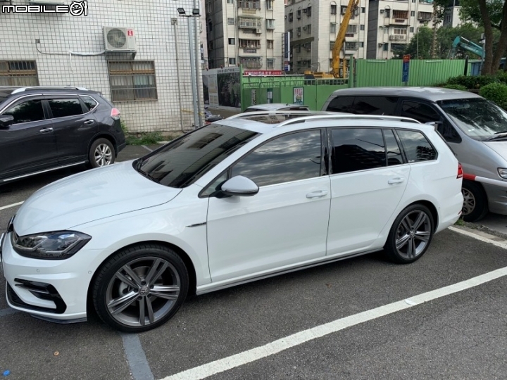 Golf Variant R-Line 全車貼TK95系列隔熱紙分享