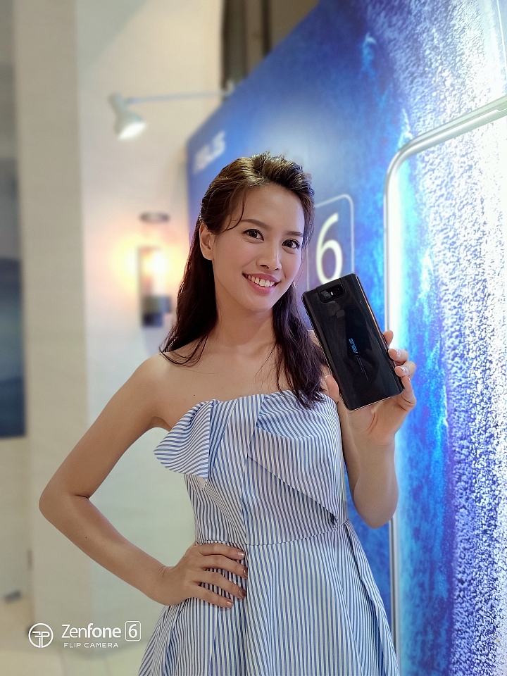 ZenFone 6 人像模式 拍福利SG直出