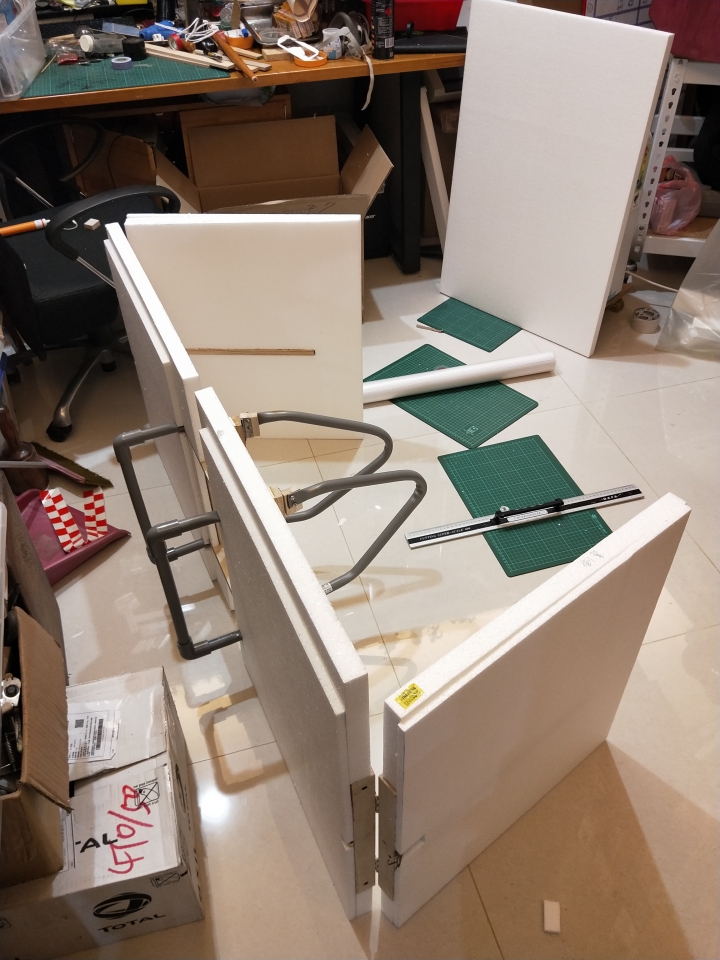 風之谷的滑翔翼製作