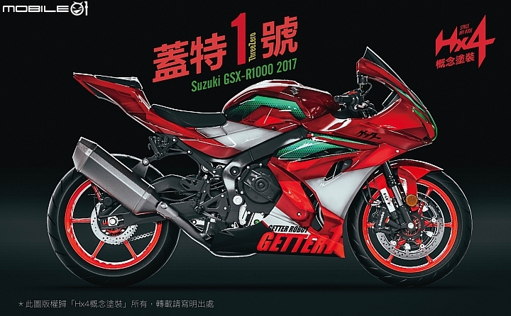 塗裝設計發表~蓋特1號 // Suzuki GSX-R1000 2017