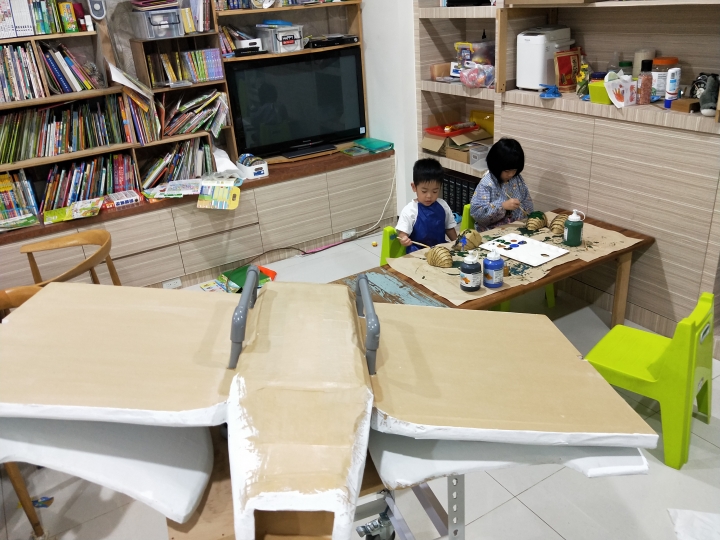 風之谷的滑翔翼製作