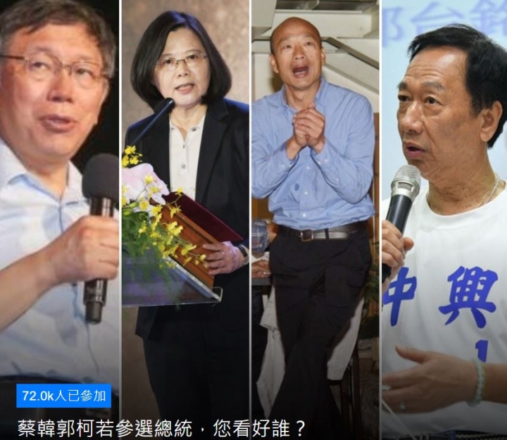 Yahoo 2020總統大選民調
