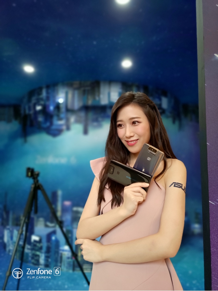 ZenFone 6 人像模式 拍福利SG直出