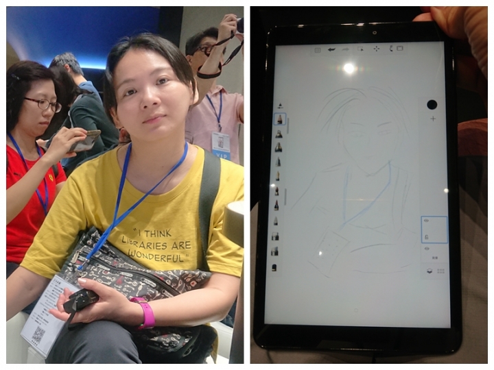 CSK務實版的Samsung Galaxy Tab A 8.0”(2019) with S Pen畫出FUN旅遊體驗會分享