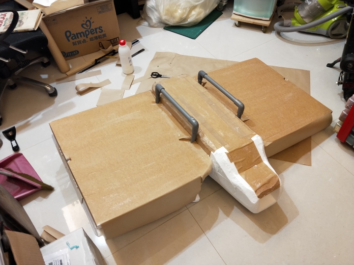 風之谷的滑翔翼製作