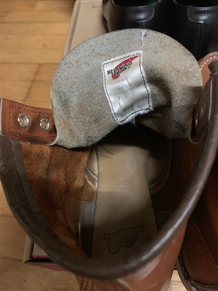 red wing875鞋舌問題