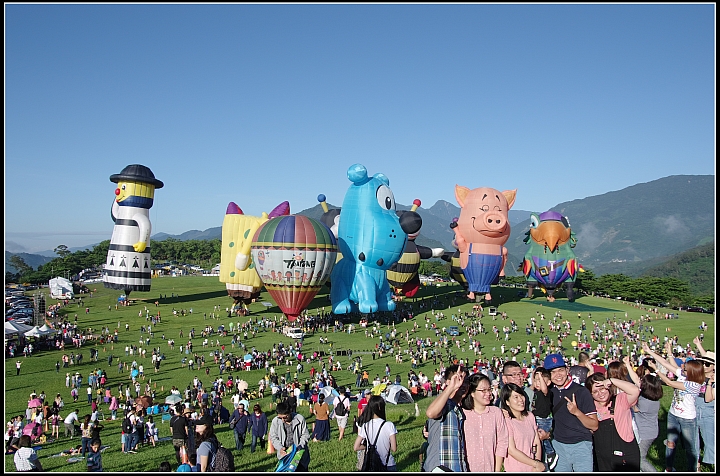2019台東熱氣球節開幕