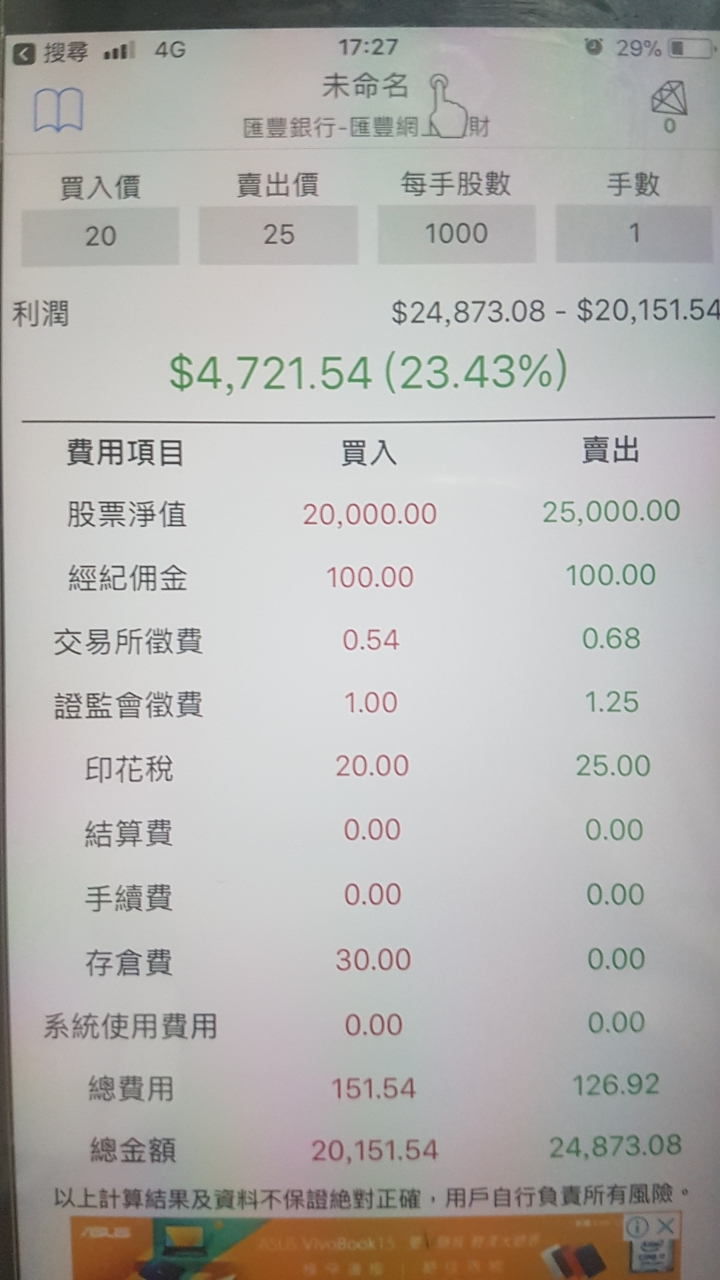 股票漲5塊的差異