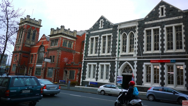 【紐西蘭●南島】但尼丁Dunedin八角廣場車站 世界最陡的街道Baldwin Street