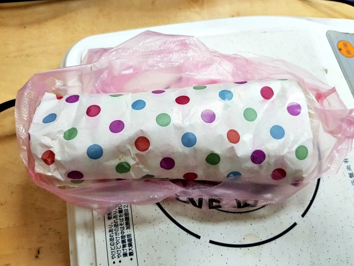 苗栗縣頭份市 85度C附近[中港老店 蛋餅廚房] 獨特醬料 手桿餅皮 之鮪魚蛋餅 2019食記 ~ 餅皮算厚 份量不少!