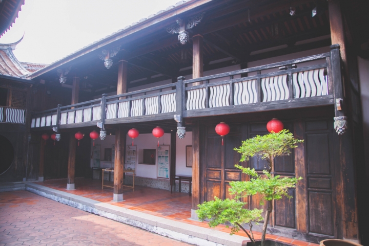 霧峰ll 帶著爸媽旅行趣。霧峰林家宮保第園區。感受大宅院時代風華