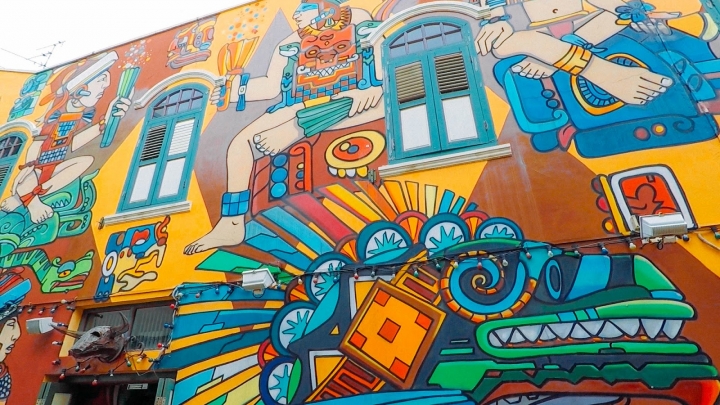 【新加坡Ep10】必去網美IG打卡熱點：彩虹街！帶你吃喝玩遍哈芝巷、蘇丹回教堂＆武吉士街｜Haji Lane｜Arab Street｜Bugis Street｜Singapore｜旅行，路上。