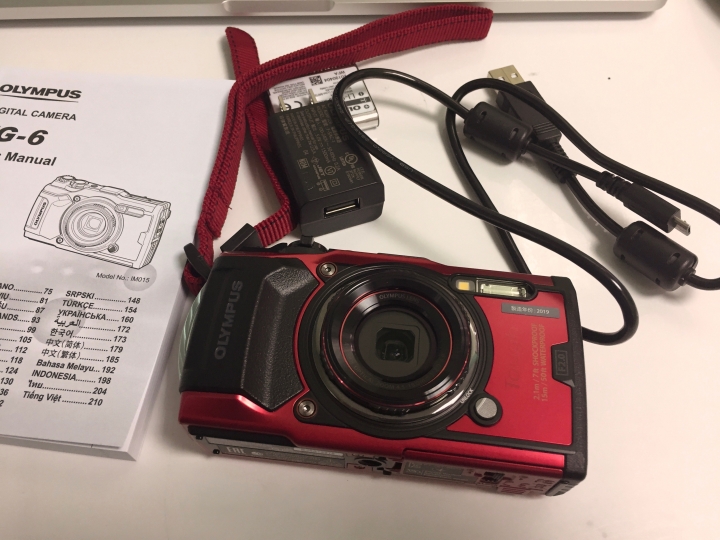 Olympus TG-6 簡單開箱及TG5比較