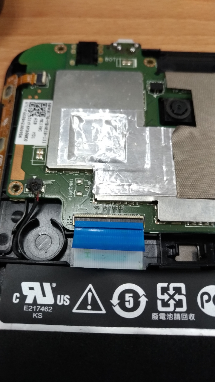 ASUS MeMO Pad7 ME170C 拆解焊接USB