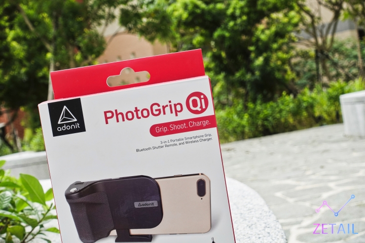 Adonit PhotoGrip Qi 藍牙 + 無線充電拍照握把 開箱體驗：一手掌握全世界