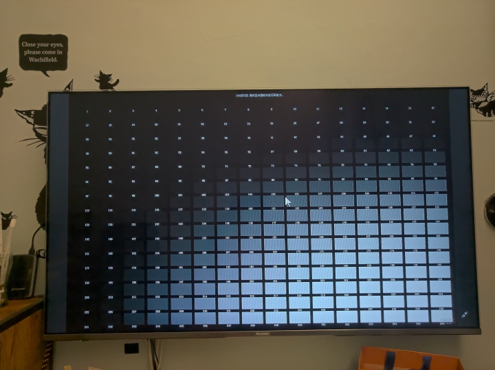 Panasonic 55fx800w 開箱 (漏光換機成功)