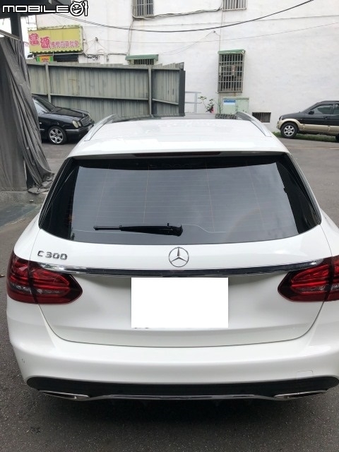 新車賓士C300 旅行車的隔熱紙搭配分享