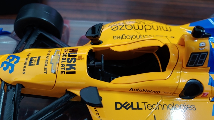 [開箱]1/18 INDYCAR  F.ALONSO #66