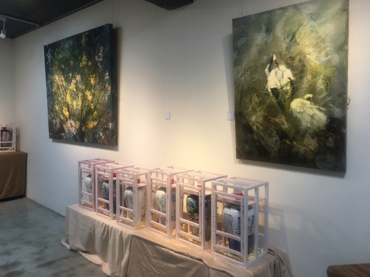 富男，很難得－林富男創作展暨收藏展  現場展出李奇茂生平最大巨作 [展訊][藝術畫展]