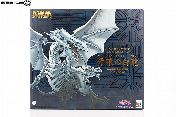 霸氣展露無遺！MEGAHOUSE《遊戲王》青眼白龍雕像開箱