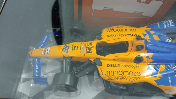 [開箱]1/18 INDYCAR  F.ALONSO #66