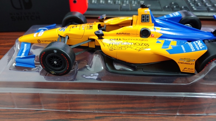 [開箱]1/18 INDYCAR  F.ALONSO #66